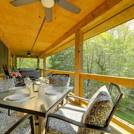 North Carolina Cabin - Hot Tub, Near Coopers Creek Bryson City Eksteriør billede
