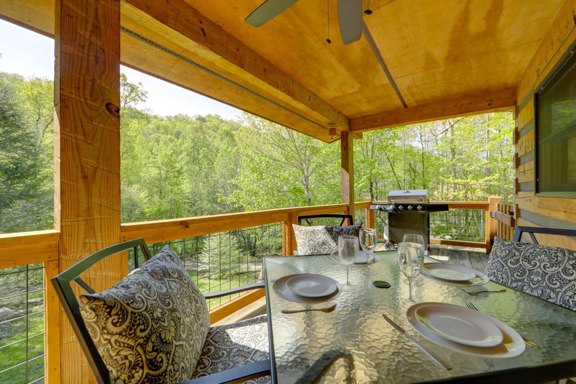 North Carolina Cabin - Hot Tub, Near Coopers Creek Bryson City Eksteriør billede